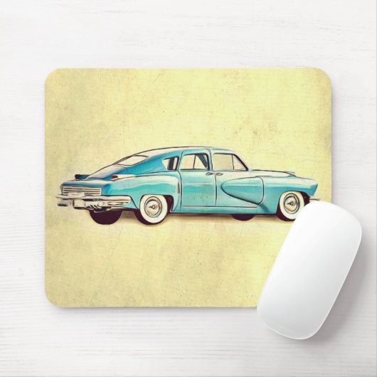 1948 Tucker Torpedo Mousepad (Mit Mouse)