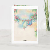 1948 Vintag Baby Glückwunschkarte Karte (Rückseite)