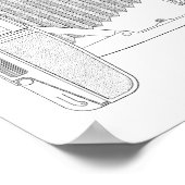 1948 Vintage Kamerapatentkunst Zeichnend Print Poster (Ecke)