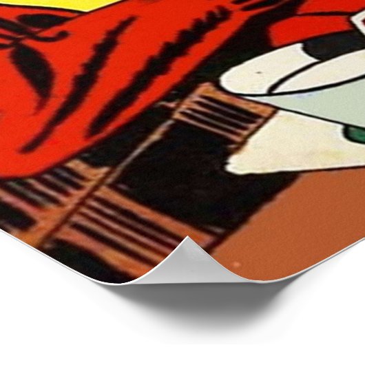 1948 Young Romance 4 Cover von Jack Kirby Poster (Ecke)