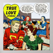 1948 Young Romance 4 Cover von Jack Kirby Poster (Vorne)