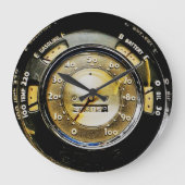 1949-1950 Classic Car Speedometer and Gauges Große Wanduhr (Vorderseite)
