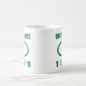1949 70. Geburtstag für Golfer Kaffeetasse (Mittel)
