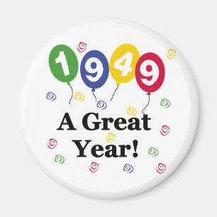 1949 ein großes Jahr-Geburtstag Magnet