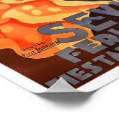 1949 Feria de Sevilla Poster (Ecke)