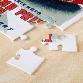 1949 Franzosen Grandprix, der Plakat läuft Puzzle (Seite)