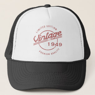 1949 Geburtstag Premium Qualität Truckerkappe