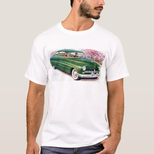 1949 grüne Mercury Limousine T-Shirt (Vorderseite)