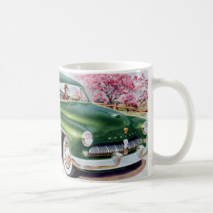 1949 grüner Quecksilbersedan Kaffeetasse
