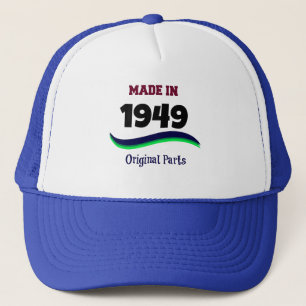 1949 hergestellt, Originalteile Truckerkappe