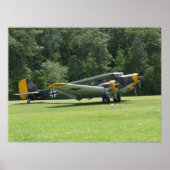 1949 Junkers Ju-52. Poster (Vorne)