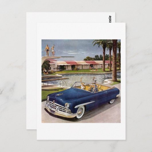 1949 Lincoln Postkarte (Vorne/Hinten)