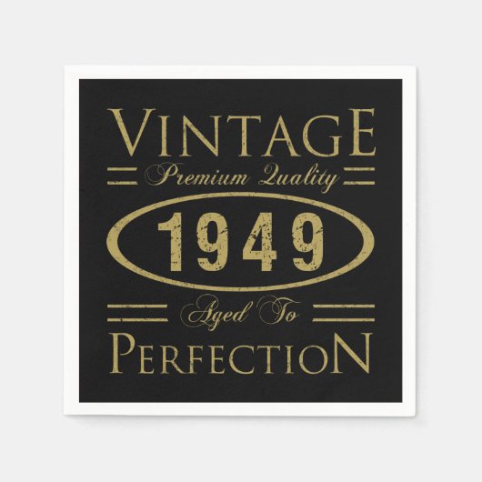 1949 Premium-Qualität Serviette (Vorderseite)