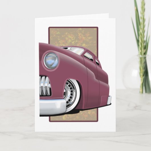 1949 Quecksilber-Blei-Schlitten Karte (Vorderseite)