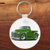 1950-52 Chevy Green Truck Schlüsselanhänger (Vorderseite)