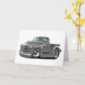 1950-52 Chevy Grey Truck Karte (Gelbe Blume)