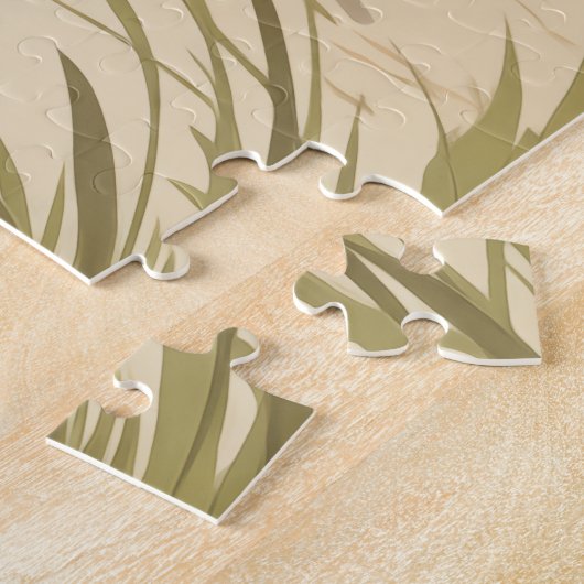 1950 Beach Girl Puzzle (Seite)