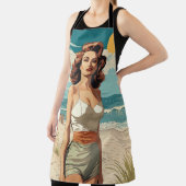 1950 Beach Girl Schürze (InSitu)