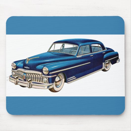 1950 blauer DeSoto Mousepad (Vorne)