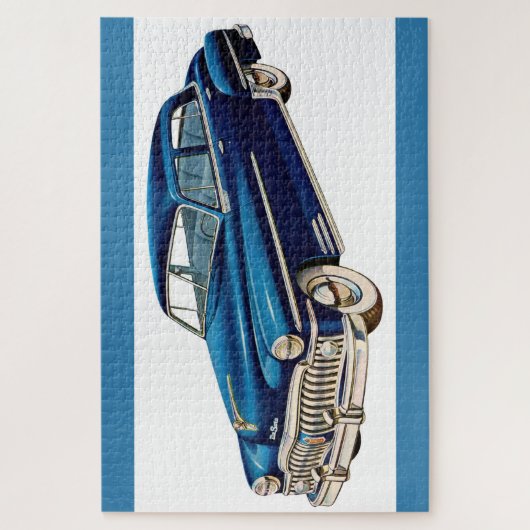 1950 blauer DeSoto Puzzle (Vertikal)