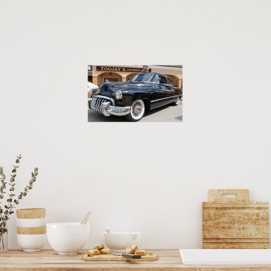 1950 Buick Aight Print Poster (Küche)