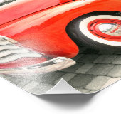 1950 Chevrolet 3100 Lieferwagen Fotodruck (Ecke)