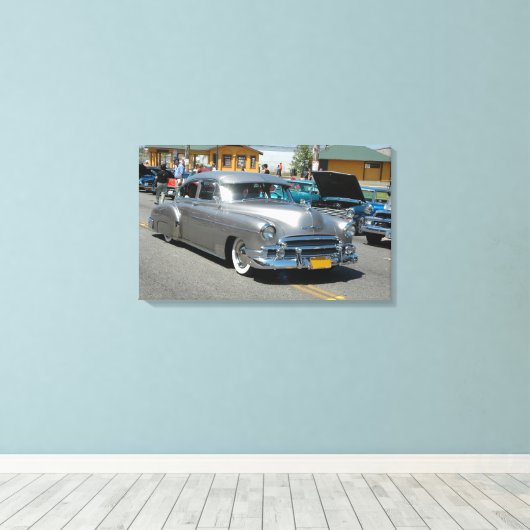 1950 Chevrolet Fleetline Poster Leinwanddruck (Insitu (Holzboden))