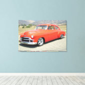 1950 Chevrolet Fleetline Print Leinwanddruck (Insitu (Holzboden))