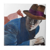 1950 Detektiv Fliese (Vorderseite)