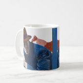 1950 Detektiv Kaffeetasse (Vorderseite Links)