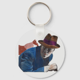 1950 Detektiv Schlüsselanhänger