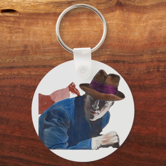 1950 Detektiv Schlüsselanhänger (Vorderseite)