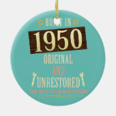 1950 erbaut und nicht renoviert keramik ornament (Hinten)