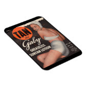 1950 Gaby Suntan Lotion ad Magnet (Rechte Seite)