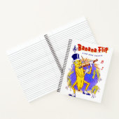 1950 Gedreht Notendecke für Bananen Notizblock (Innenseite)