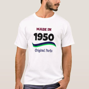 1950 hergestellt, Originalteile T-Shirt