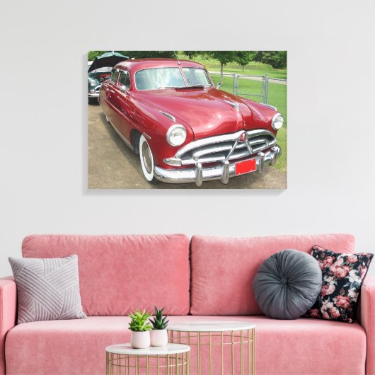 1950 Hudson Pacemaker Poster Leinwanddruck (Insitu (Wohnzimmer))