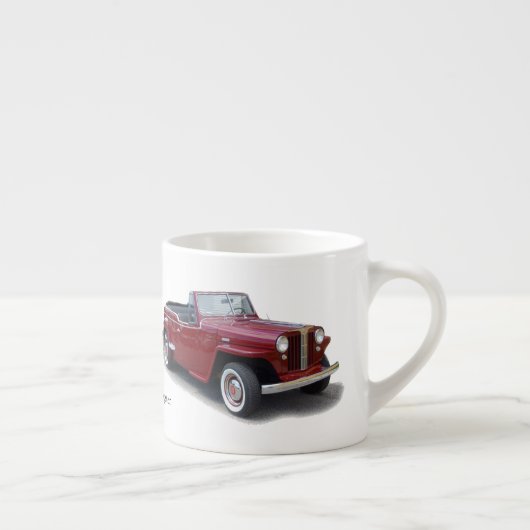 1950 Jeepster Espresso Tasse (Rechts)