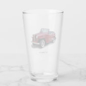 1950 Jeepster-Glas Glas (Rückseite)