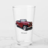 1950 Jeepster-Glas Glas (Vorderseite)
