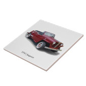 1950 Jeepster oben nach unten Fliese (Seite)