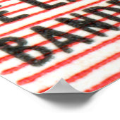 1950 kubanisches Flag-Poster Poster (Ecke)