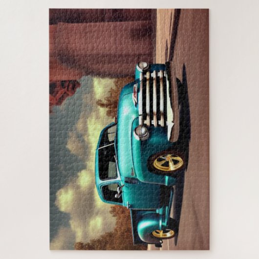 1950 Lieferwagen Truck Oldtimer Jigsaw Puzzle (Vertikal)