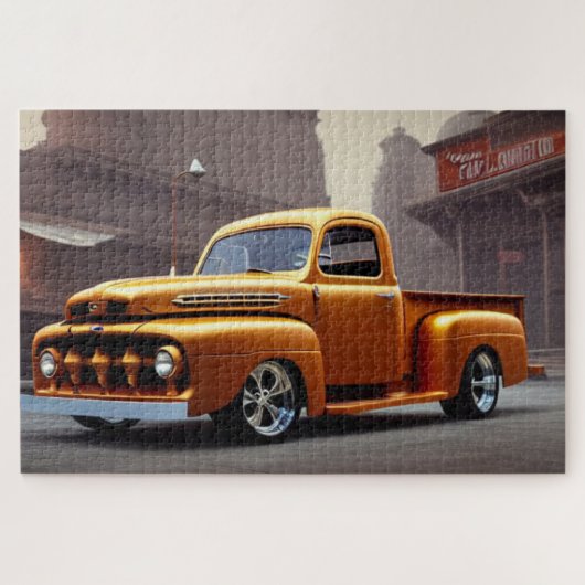 1950 Lieferwagen Truck Oldtimer Jigsaw Puzzle (Horizontal)