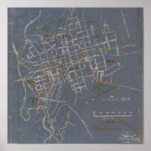 1950 Lincoln Landkreis Map Poster (Vorne)