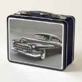 1950 Lunch-Box für klassisches Autometall Metall Brotdose (Rückseite)