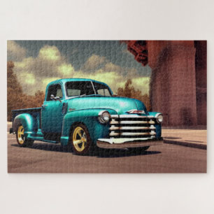 1950 Pickup Truck klassisches Auto Puzzle