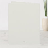 1950 Vintage Abend Handschuhe Glücklicher Geburtst Karte (Rückseite)