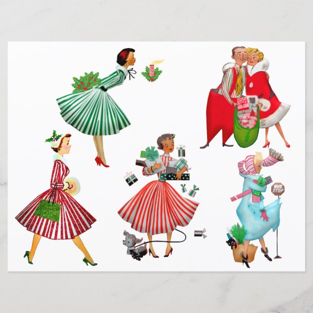 1950 Vintage Damen (Vorderseite)