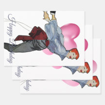 1950 Vintage Frau in Graublut